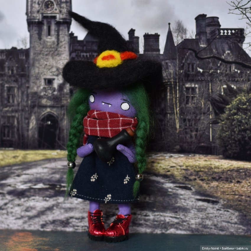 Хлопковая ведьмочка — Домашние фото авторских кукол: личные коллекции (фото 6)