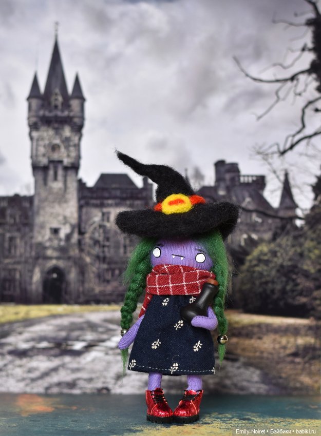 Хлопковая ведьмочка — Домашние фото авторских кукол: личные коллекции