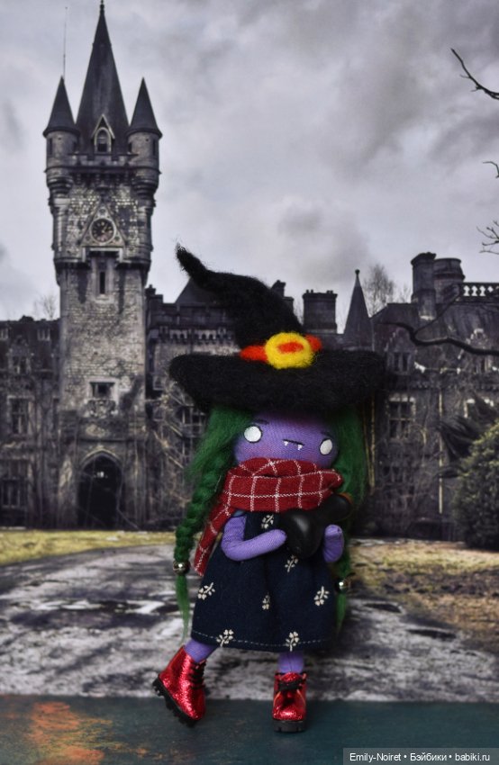 Хлопковая ведьмочка — Домашние фото авторских кукол: личные коллекции (фото 5)