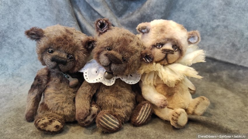 Моя первая выставка с тедди мишками