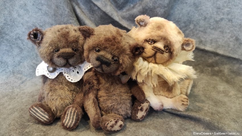 Моя первая выставка с тедди мишками