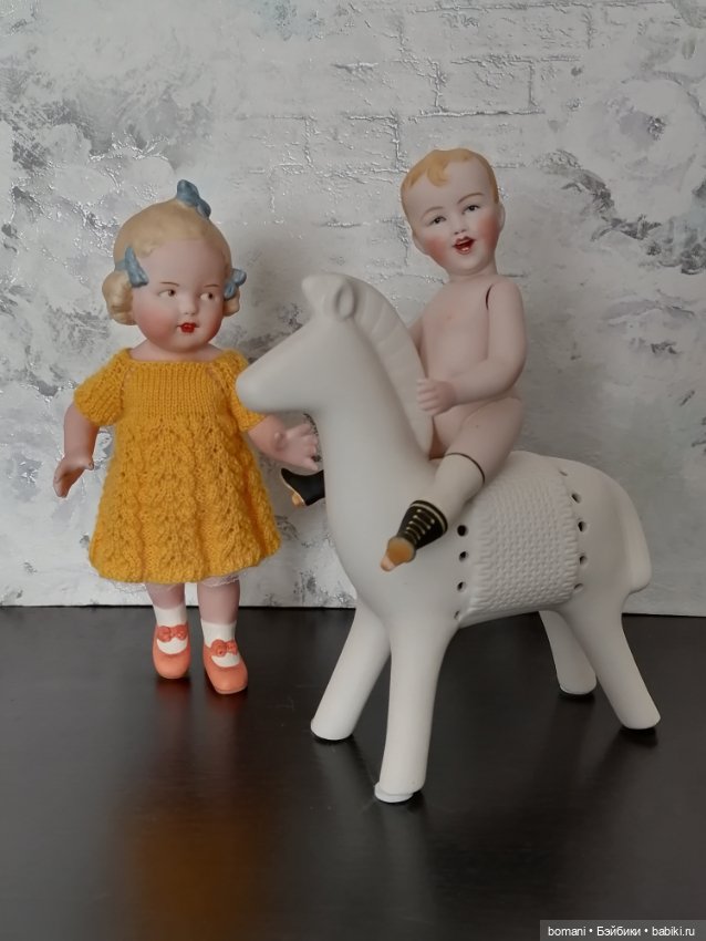 Лизонька и незнакомец — Антикварные куклы Heubach Koppelsdorf (Хойбах): молд 300 (фото 6)