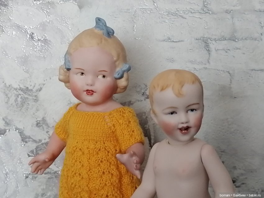 Лизонька и незнакомец — Антикварные куклы Heubach Koppelsdorf (Хойбах): молд 300 (фото 2)