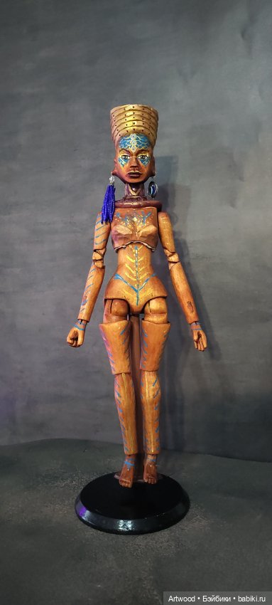 Жрица. Вторая работа из коллекции "сны об Африке" (фото 4)