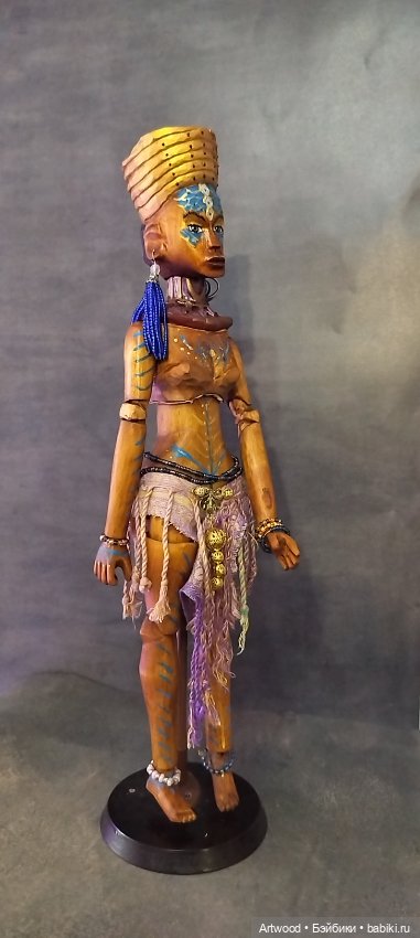 Жрица. Вторая работа из коллекции "сны об Африке"