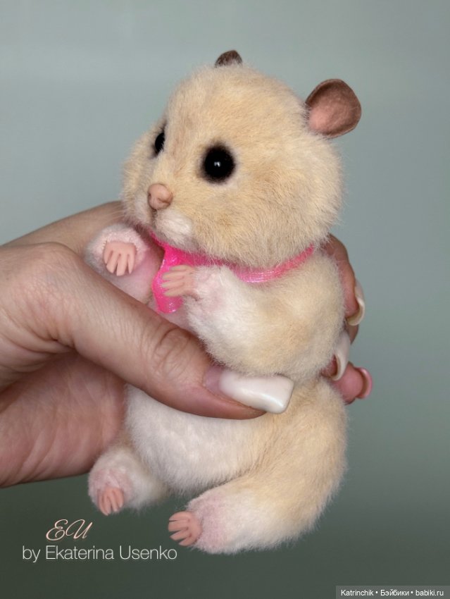 Хомячок Джилл — Авторские мишки Тедди и друзья: фото (фото 4)