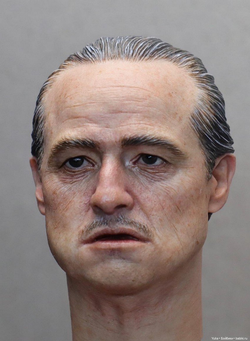 Скульптура головы Don Vito Corleone