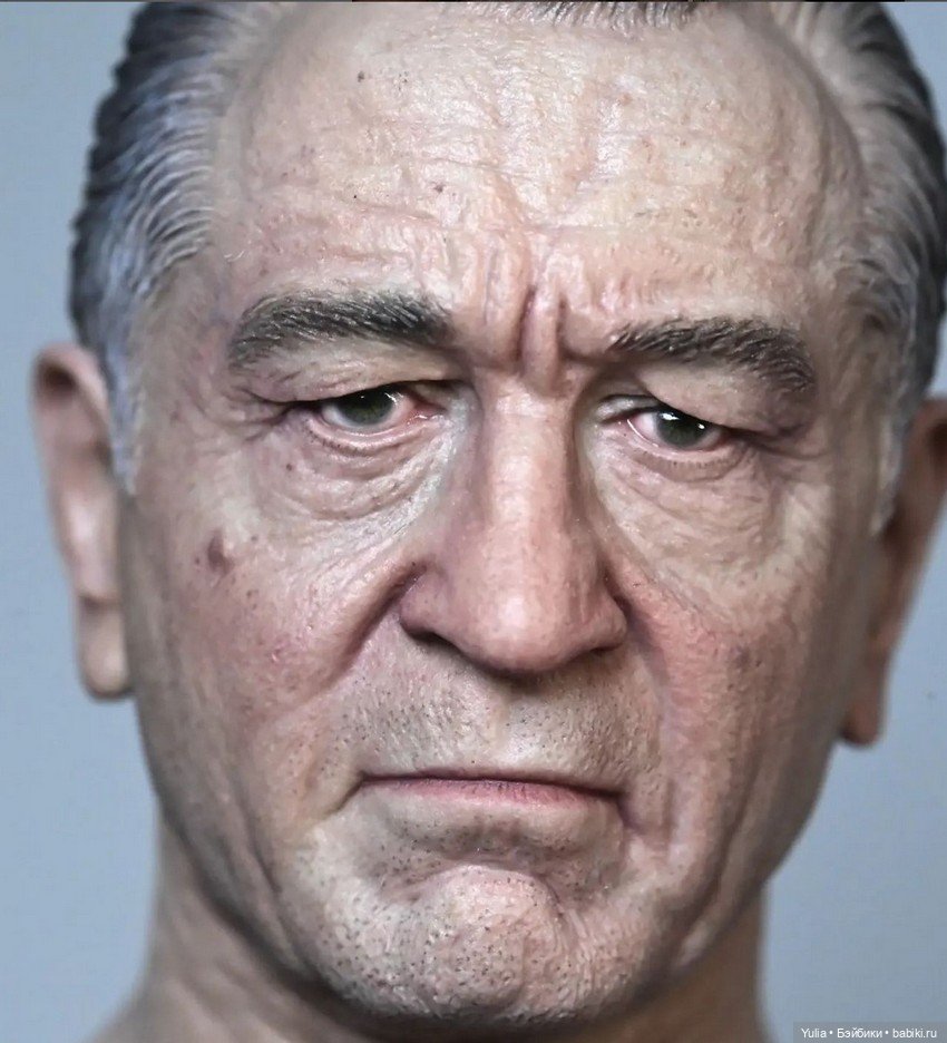 Скульптура головы Роберта Де Ниро (фото 3)