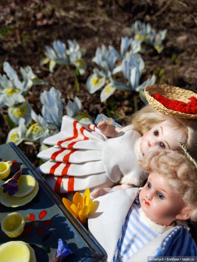 Mignonette отдыхают в саду (фото 8)