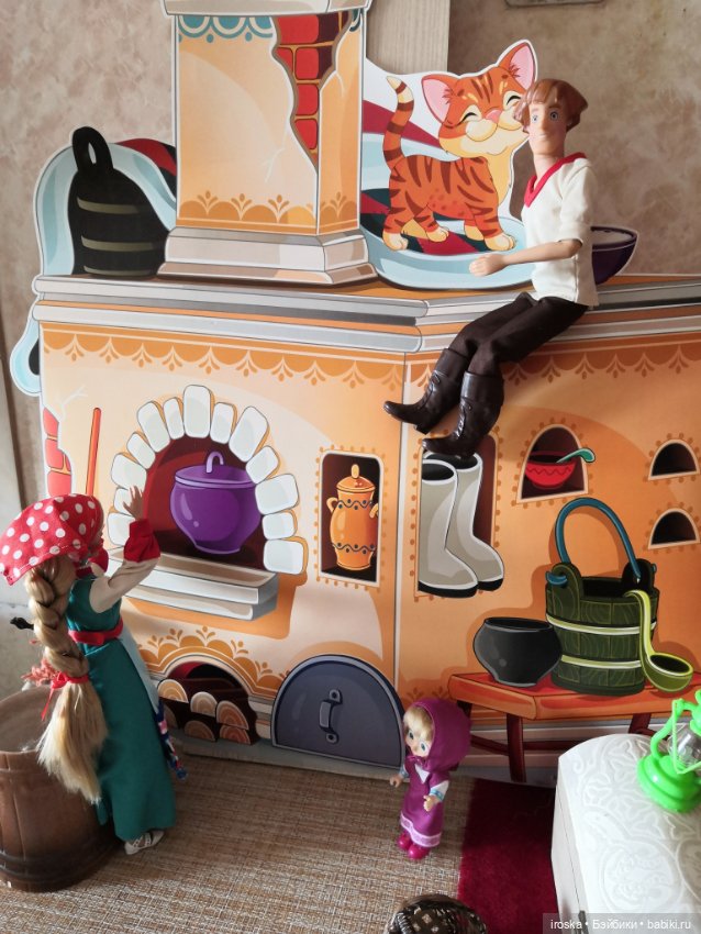 Хорошо лежать на печке - ноги в тёпленьком местечке