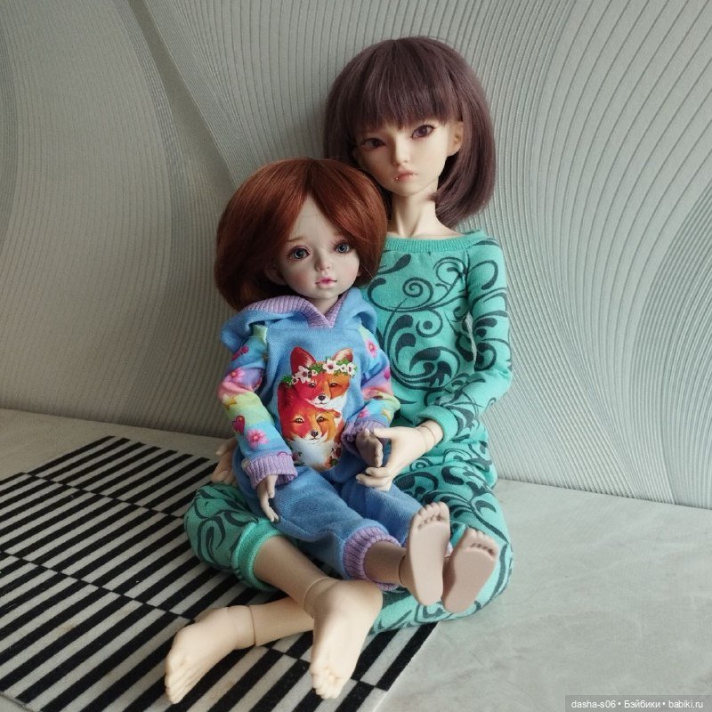 Пижамная вечеринка — Фотоистории с куклами BJD (БЖД): сериалы