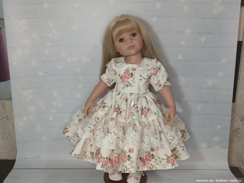Платья для дня рождения — Одежда и обувь для кукол своими руками: фото