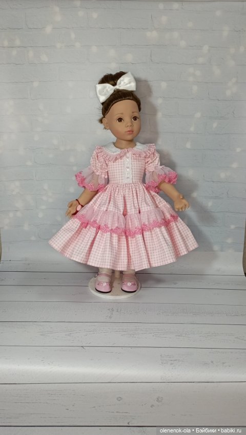 Платья для дня рождения — Одежда и обувь для кукол своими руками: фото