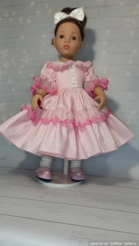 Платья для дня рождения — Одежда и обувь для кукол своими руками: фото (фото 8)