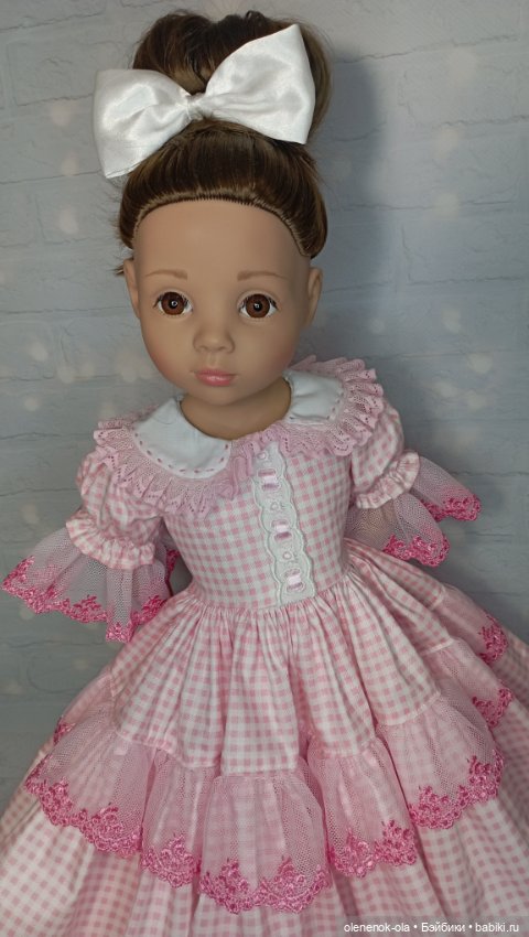 Платья для дня рождения — Одежда и обувь для кукол своими руками: фото (фото 9)