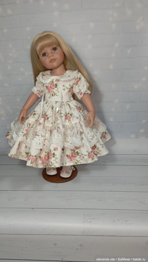 Платья для дня рождения — Одежда и обувь для кукол своими руками: фото