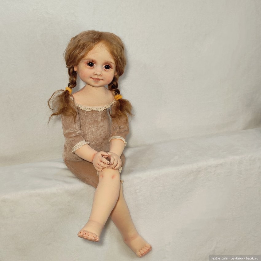 Эмилия. Авторская текстильная кукла