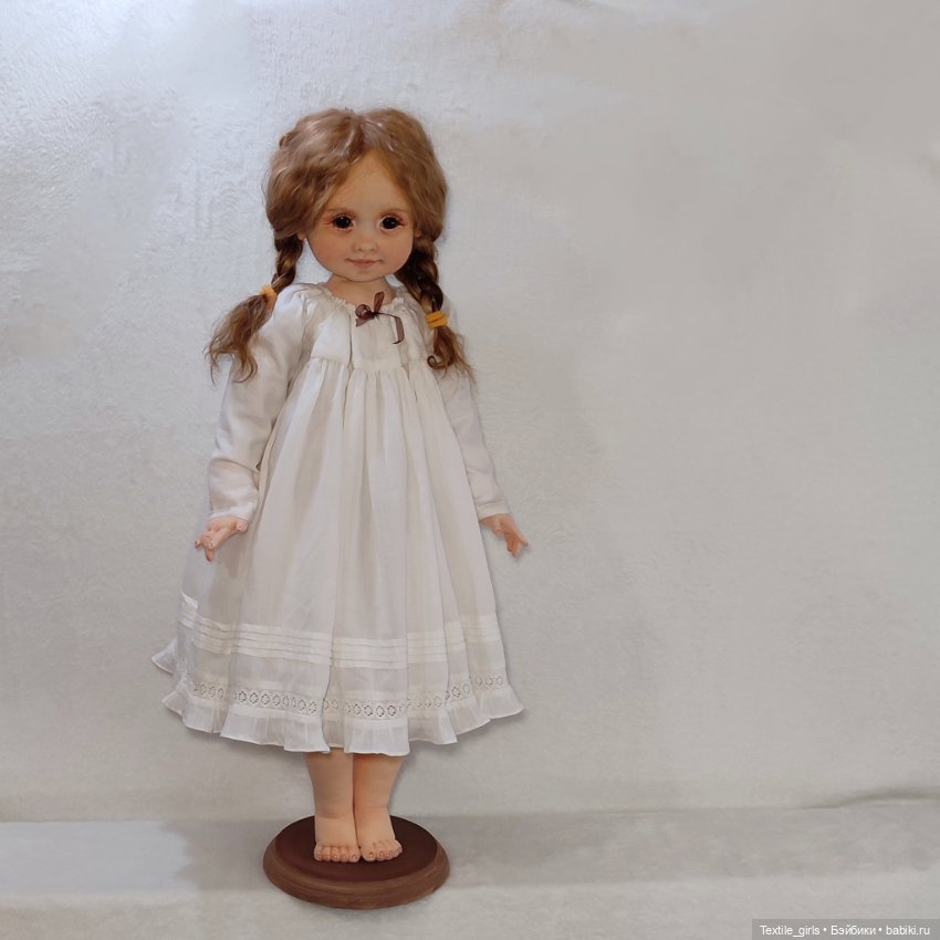 Эмилия. Авторская текстильная кукла