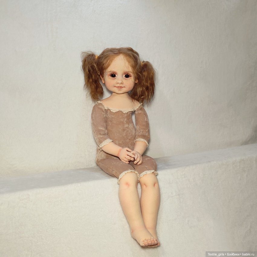 Эмилия. Авторская текстильная кукла