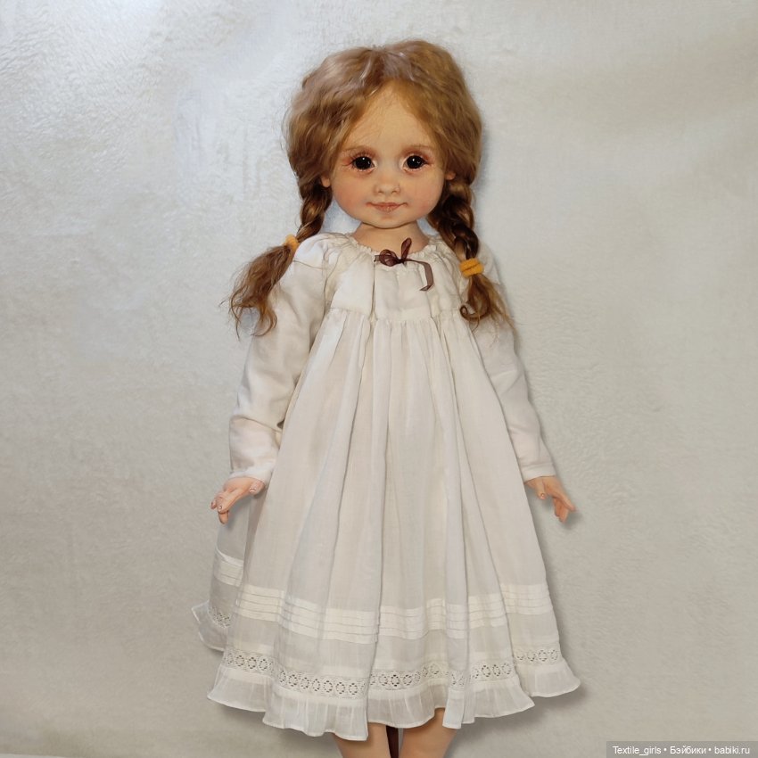 Эмилия. Авторская текстильная кукла