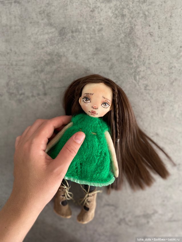 Малышка Лили — Авторские текстильные куклы: Вальдорфские (фото 2)