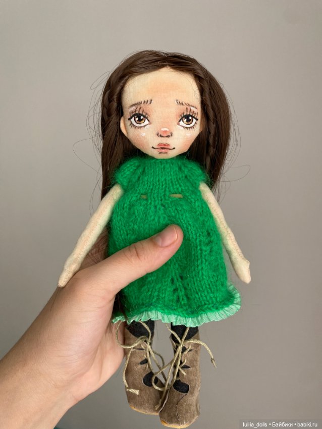 Малышка Лили — Авторские текстильные куклы: Вальдорфские (фото 3)