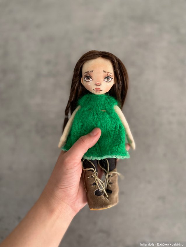 Малышка Лили — Авторские текстильные куклы: Вальдорфские