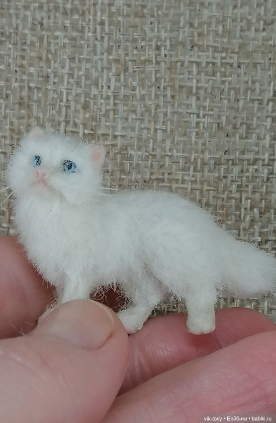 Белый котик — Кукольная миниатюра своими руками: еда (фото 2)