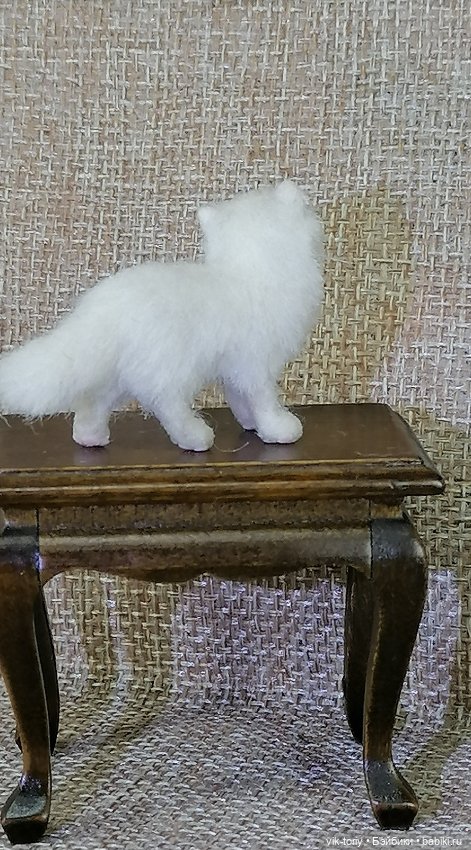 Белый котик — Кукольная миниатюра своими руками: еда (фото 3)