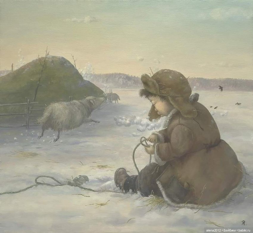 Жамсо Рандаев, погружение в мир детства