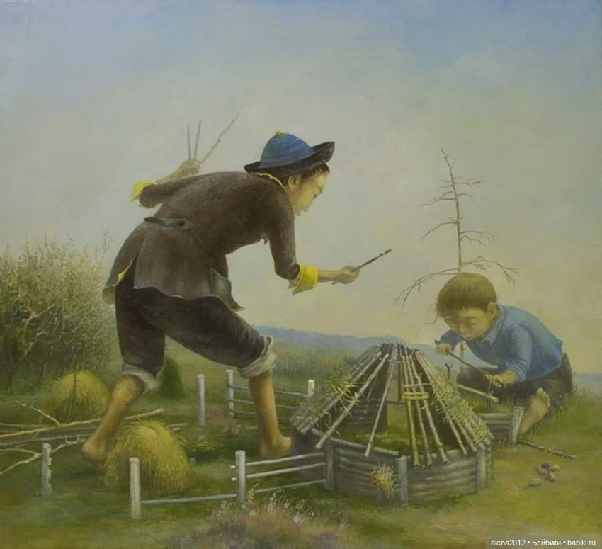 Жамсо Рандаев, погружение в мир детства