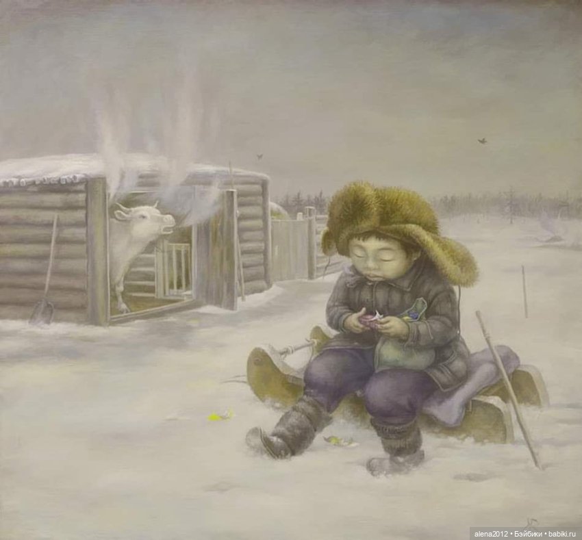 Жамсо Рандаев, погружение в мир детства