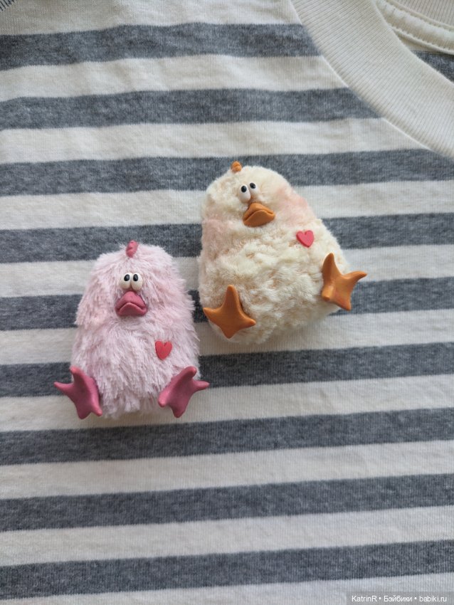 Цыплята. Брошки — Авторские мишки Тедди и друзья: фото (фото 9)