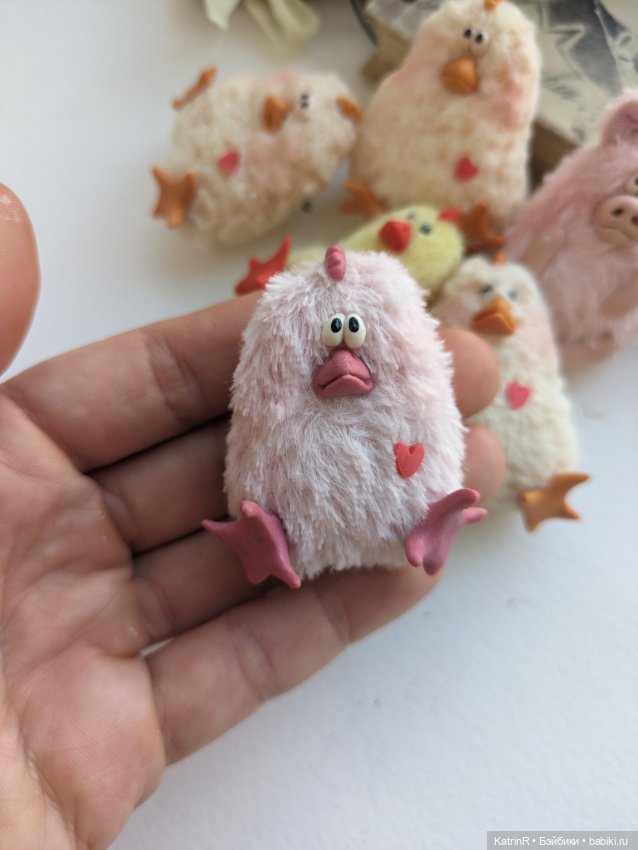 Цыплята. Брошки — Авторские мишки Тедди и друзья: фото (фото 7)