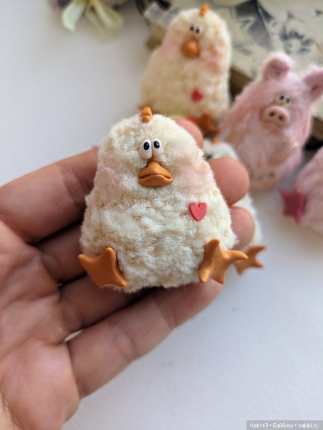 Цыплята. Брошки — Авторские мишки Тедди и друзья: фото (фото 5)