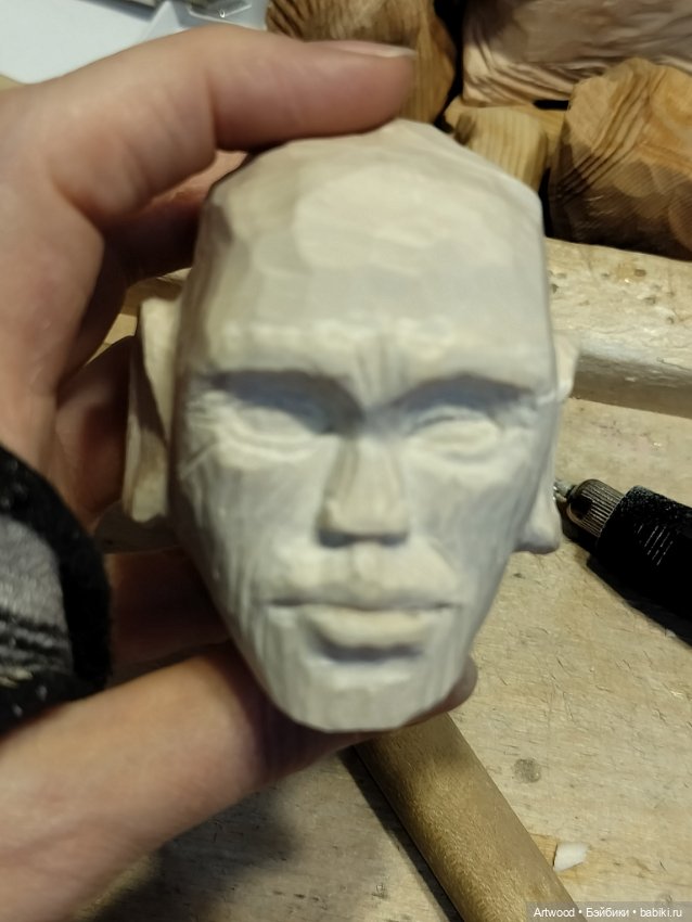 Авторские куклы из дерева (фото 3)