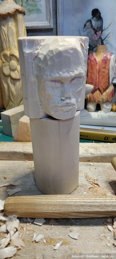 Авторские куклы из дерева