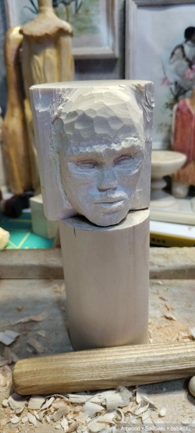 Авторские куклы из дерева (фото 2)