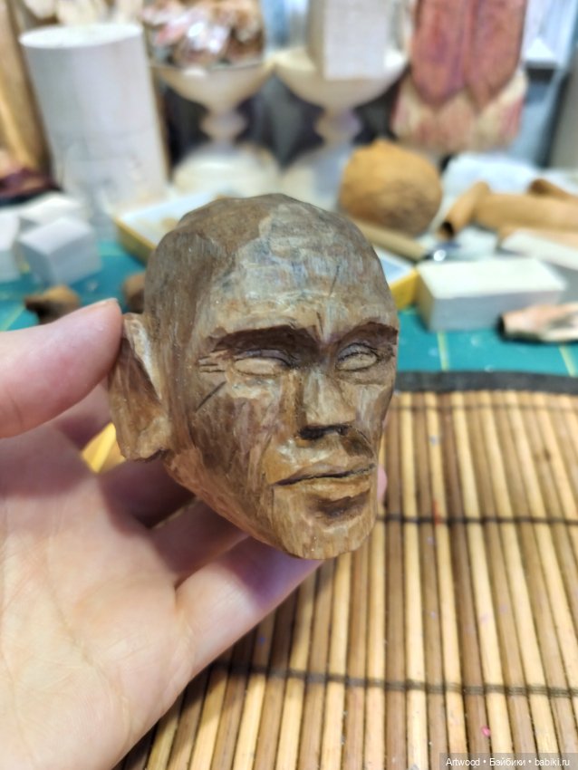 Авторские куклы из дерева (фото 5)