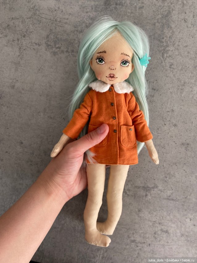 Алекса — Авторские текстильные куклы: Вальдорфские (фото 2)