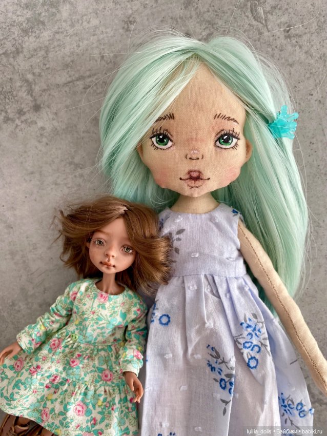 Алекса — Авторские текстильные куклы: Вальдорфские (фото 9)