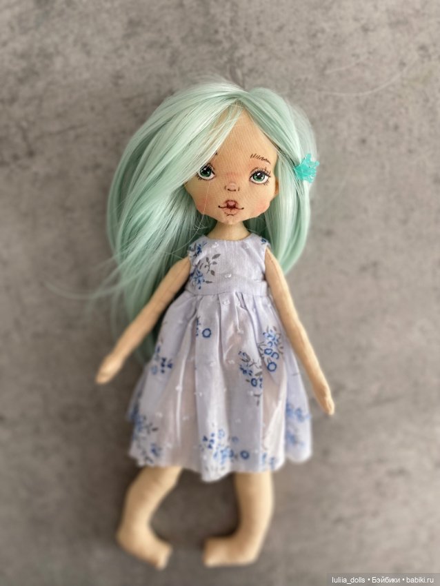 Алекса — Авторские текстильные куклы: Вальдорфские (фото 4)