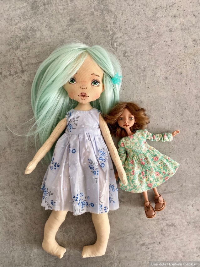 Алекса — Авторские текстильные куклы: Вальдорфские (фото 8)