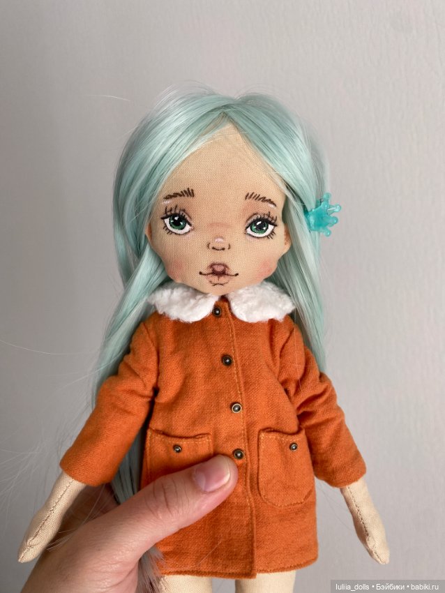 Алекса — Авторские текстильные куклы: Вальдорфские (фото 3)