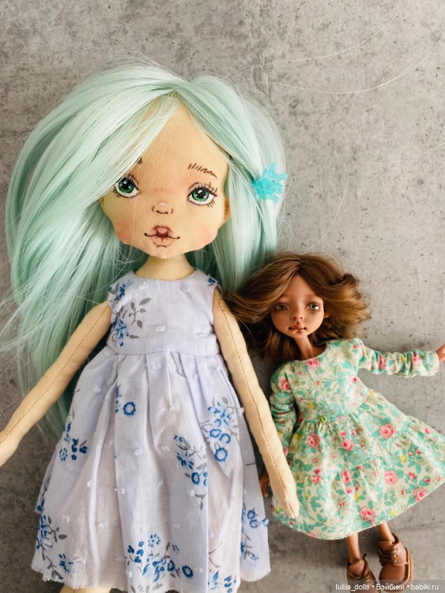 Алекса — Авторские текстильные куклы: Вальдорфские (фото 7)