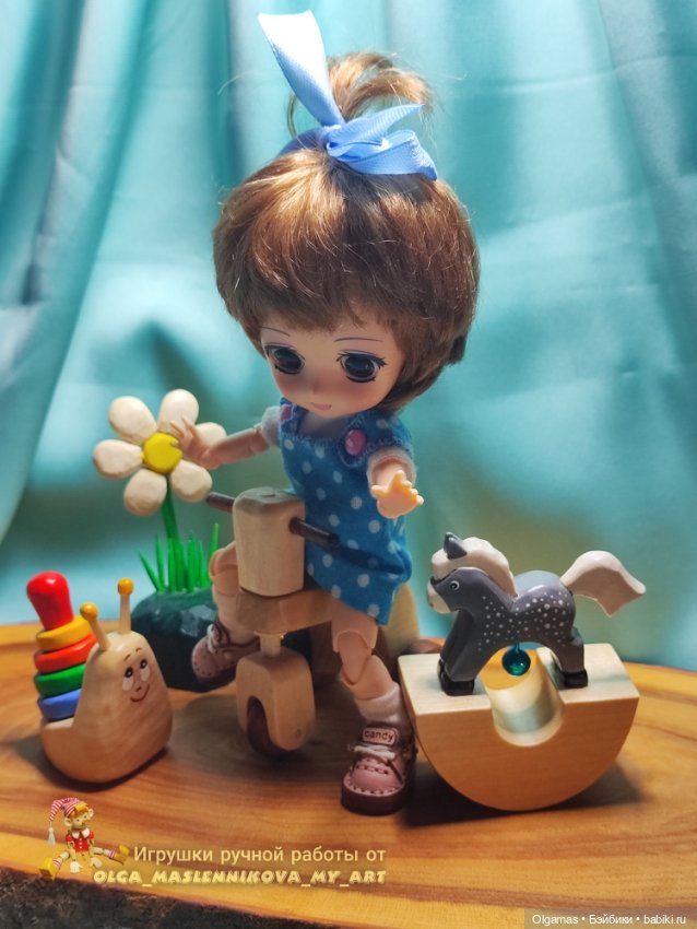 Игрушки для ишрушек🐌🐎🛴 — Авторские игрушки из дерева: резьба