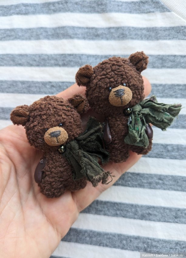 Бурый медведь. Брошь — Авторские мишки Тедди и друзья: фото (фото 2)