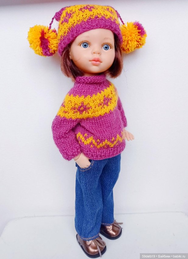 Вязание для кукол спицами