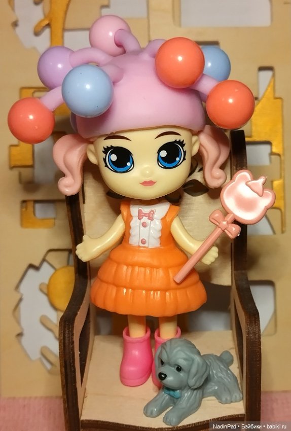 Ручка-шапка✍️🎩 — Куклы Маша и Медведь (Simba): Маша в кармашке (фото 4)