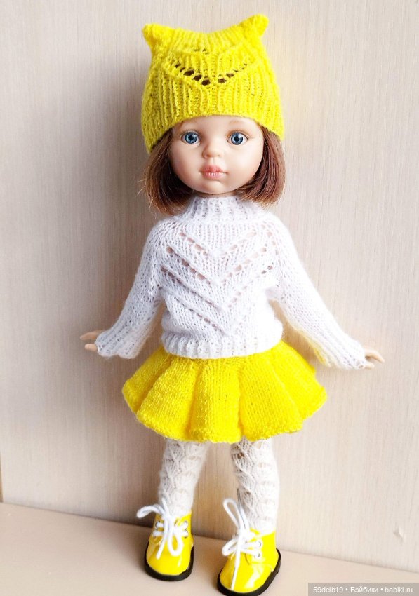 Вязание для кукол спицами